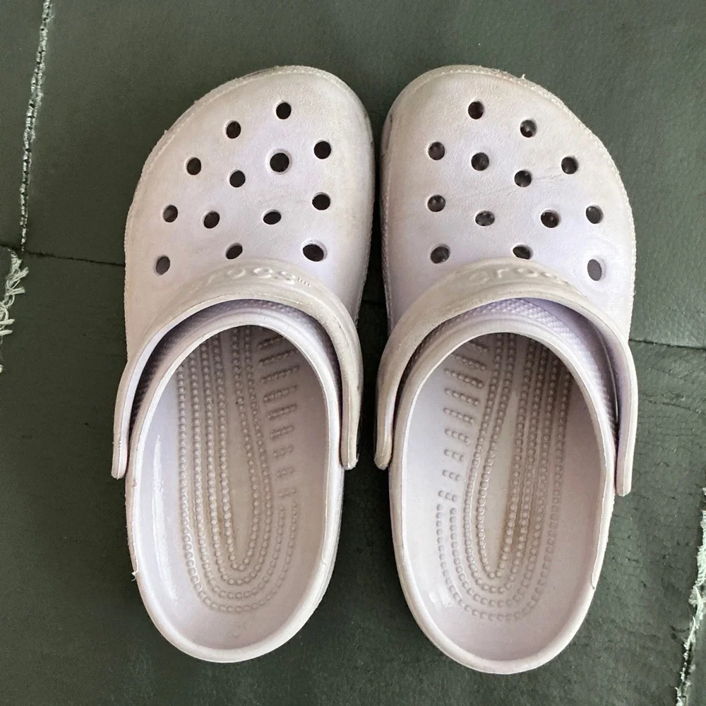 Kids Purple Crocs